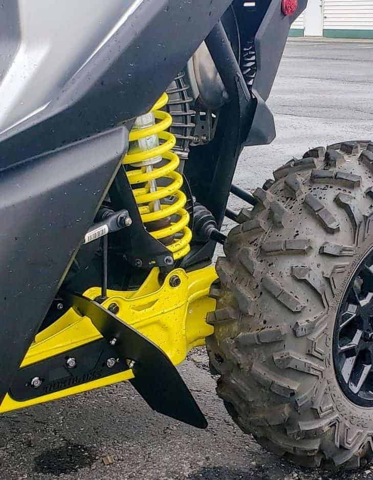 RokBlokz CanAm Maverick X3 Trailing Arm Guards, 64" Edition