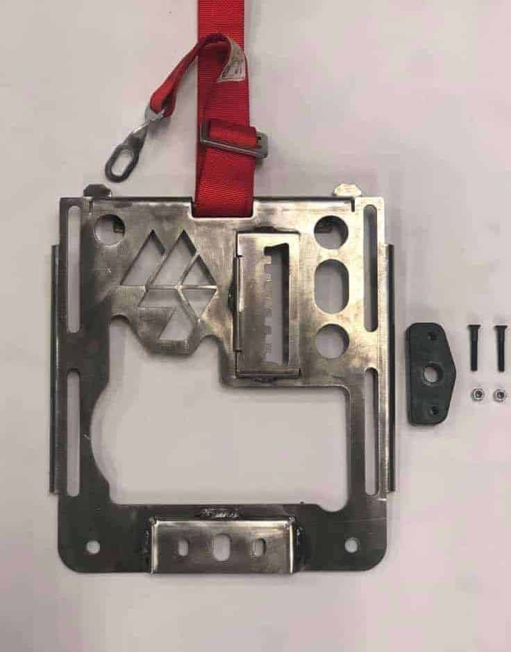 L&W Fab Polaris RZR XP Lowering Seat Base