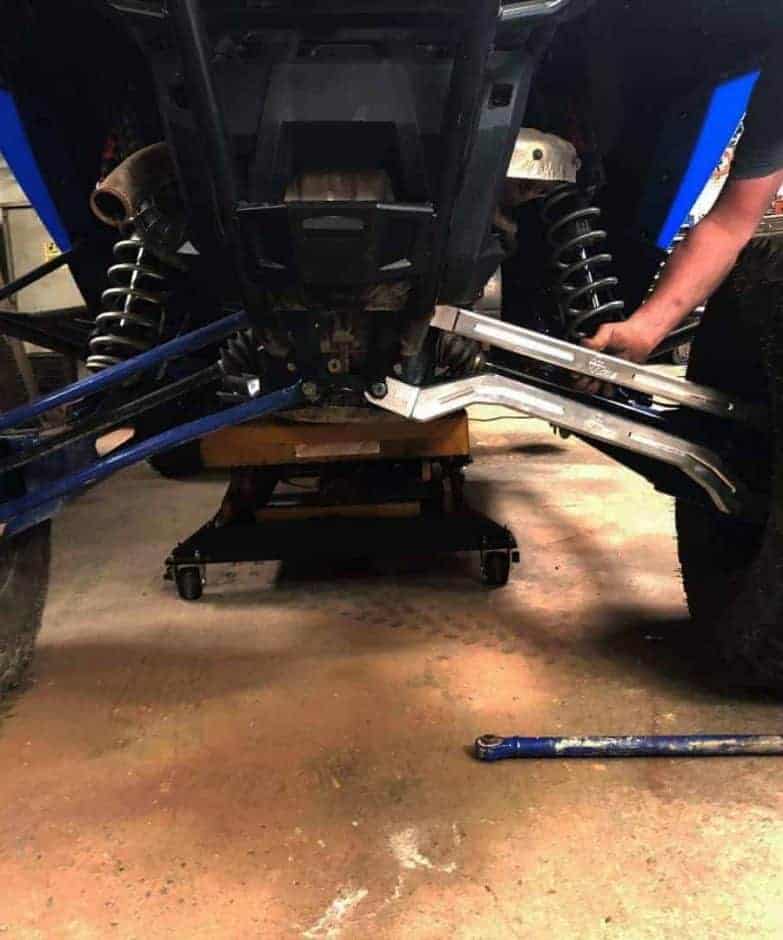 L&W Fab Polaris RZR XP Turbo S HC Radius Rods Set