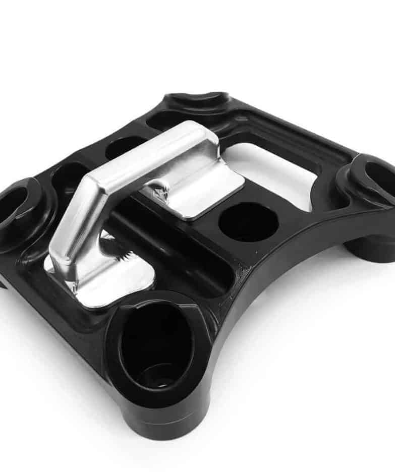 LMUTV CanAm Maverick X3 Radius Rod Plate, Solid Billet