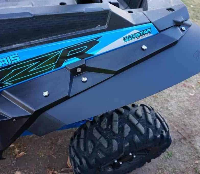 RokBlokz Polaris RZR XP Fender Flares Extensions, MUD Edition