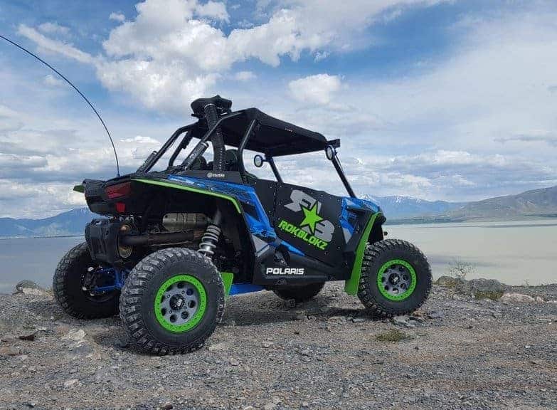 RokBlokz Polaris RZR XP Fender Flares Extensions, MUD Edition