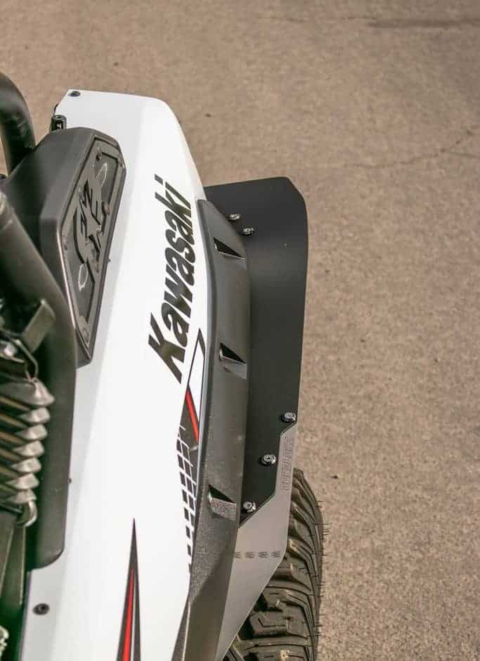 RokBlokz Kawasaki KRX 1000 Fender Extensions, Mud Flaps