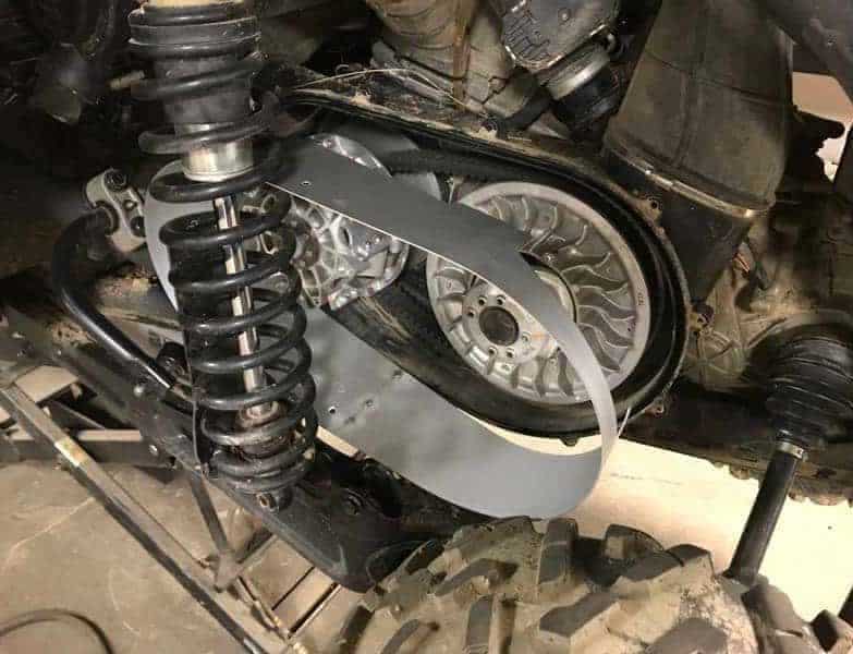 Extreme Metal Products CanAm Maverick X3 Quick Release Belt Housing Kit