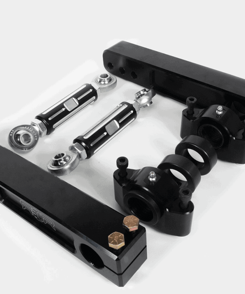 Sandcraft RCR Polaris RZR XP Turbo Sway Bar Kit, Rear