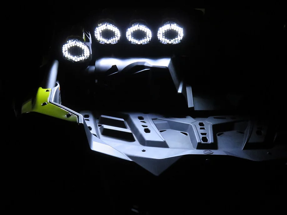 Can-Am Maverick X3 X MR Snorkel Vent Line Extensions | American Off-Roads E C F E Lights