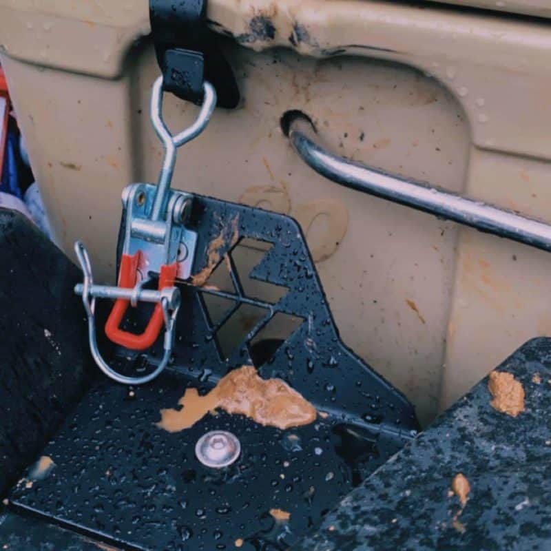 Polaris RZR XP Cooler Mounts, Adjustable Sizing