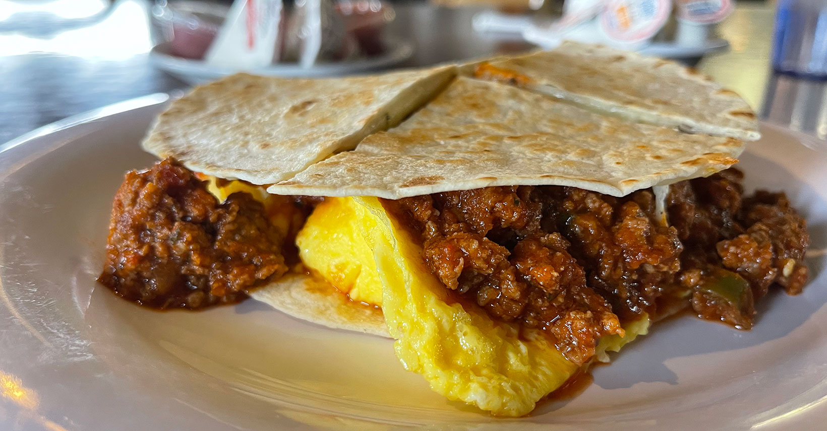 Kenosha Eats Spanish Breakfast Quesadilla