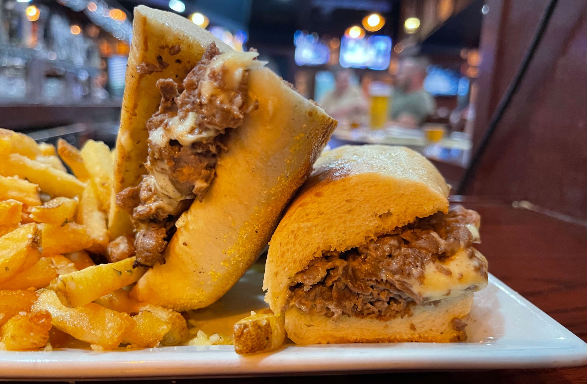 Kenosha Eats Shaved Prime Rib Sandwich