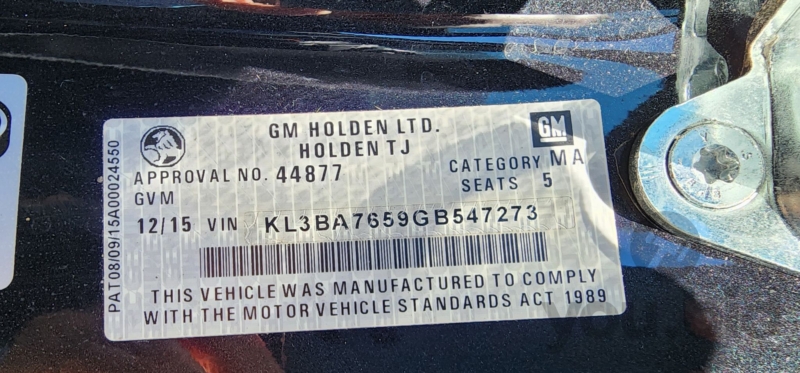 2015 Holden Trax TJ LS - Detail view 43 in NSW