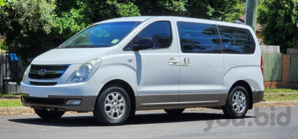 2014 Hyundai iMax TQ-W 2.5L Turbo Diesel 8-Seater People Mover you.bid - Online Auctions Australia