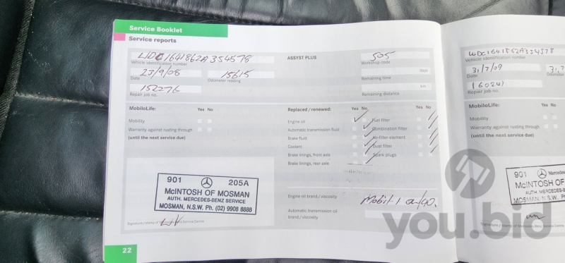 2007 Mercedes-Benz ML350 W164 Luxury - Detail view 66 in NSW