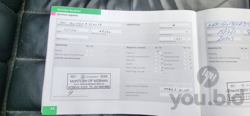 2007 Mercedes-Benz ML350 W164 Luxury - Detail view 68 in NSW