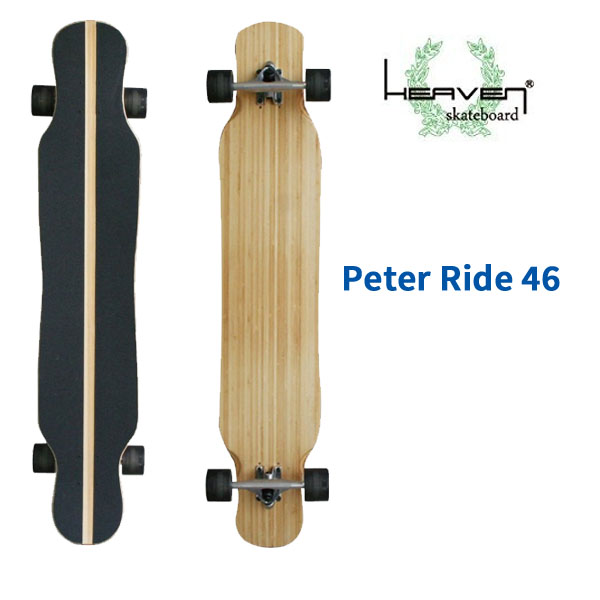 在庫あ定番HEAVEN Peter Ride 46 ロングスケートボード　46 used スケートボード