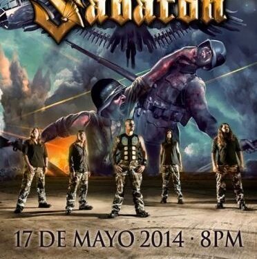 Sabaton presentará su nuevo material discográfico en México Sabaton presentará su nuevo material discográfico en México