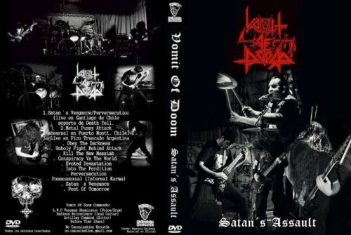 vomit of doom satans assault dvd