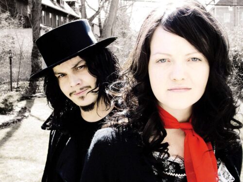 White Stripes Jack and Meg White