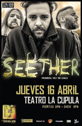 seether afiche web