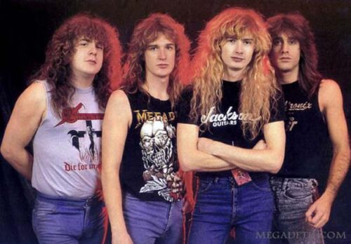 megadeth Foto tomada de powermetal cl