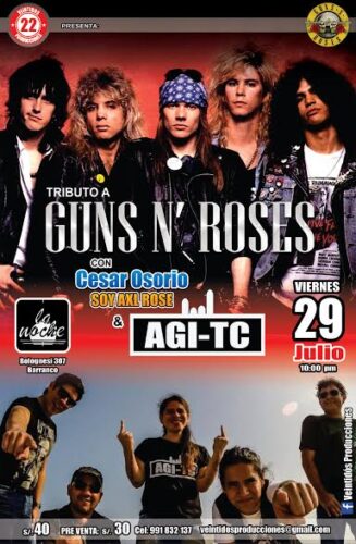 tributo guns n roses