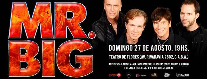Mr. Big en Argentina Mr. Big en Argentina