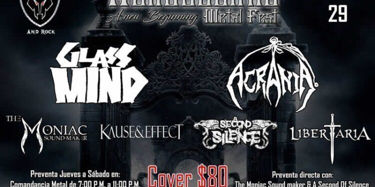 Detalles del Renascentia Metal Fest II en México
