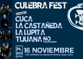 Culebra Fest presenta a Tijuana No, La Lupita, La Castañeda y La Cuca en concierto