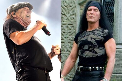 Brian Johnson and Dave Evans