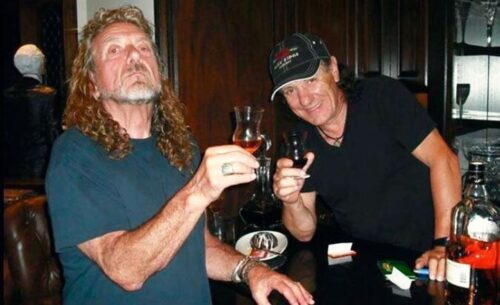 brian johnson y robert plant