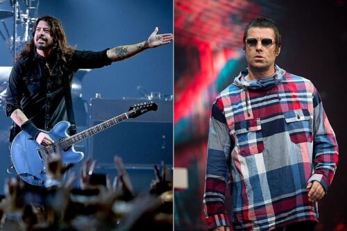 Dave Grohl Liam Gallagher