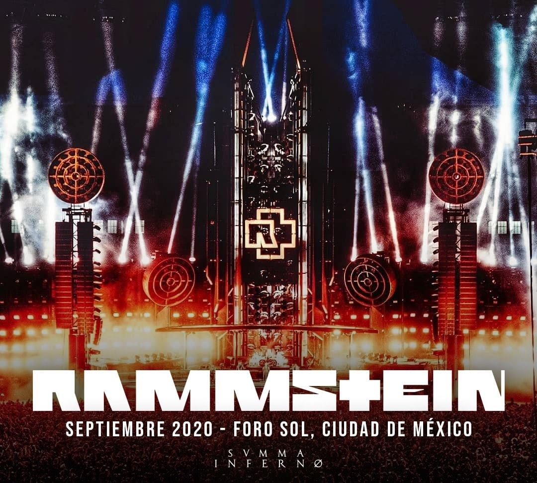 Rammstein en México 2020 Confirman fecha y lugar del esperado