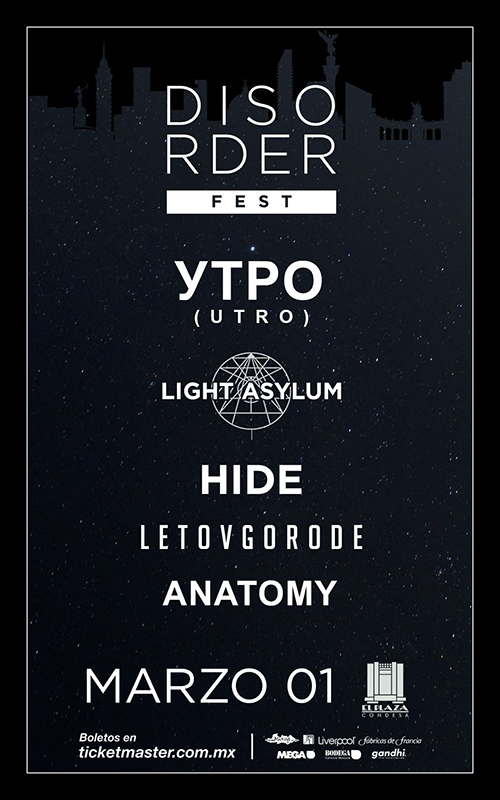 DisOrder Fest un nuevo festival de Post-Punk en México ce28484f disorder