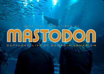 Capturado en el Acuario de Georgia, Mastodon regresa con un evento de transmisión en vivo