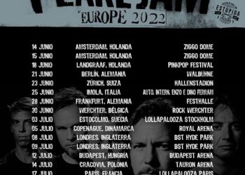 Pearl Jam anuncia su próxima gira por estadios norteamericanos