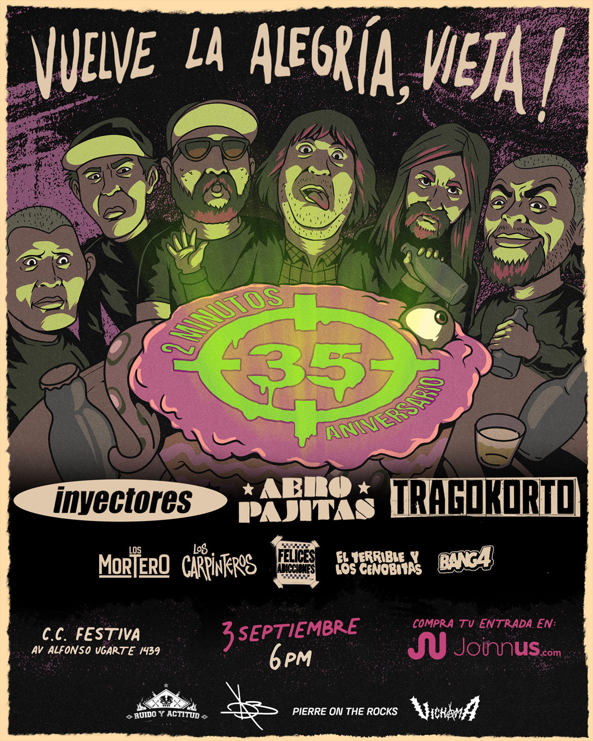 2 Minutos en Lima: ¿Por qué tanta controversia en torno a las bandas teloneras?