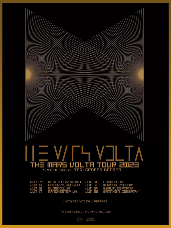Porque uno no fue suficiente, ¡The Mars Volta vuelve a la CDMX! The Mars Volta Tour 2023