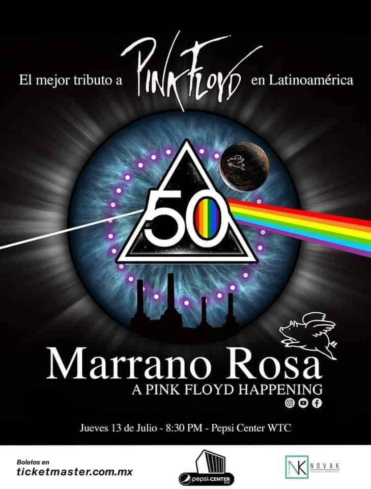 Marrano Rosa, A Pink Floyd Happening llega este 13 de julio a la Ciudad de México Marrano Rosa en la CDMX
