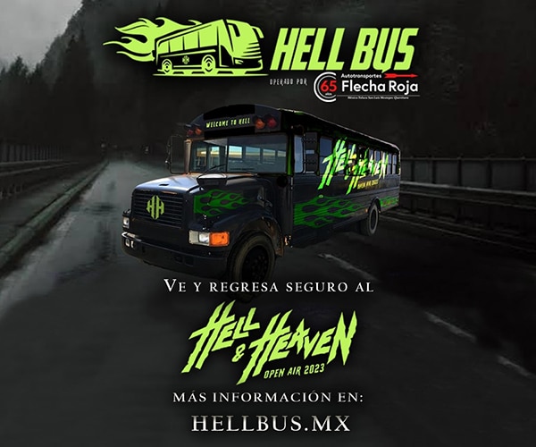 Hell and Heaven Open Air 2023: Slipknot, Muse, Guns N’ Roses y más Hell Bus por Flecha Roja