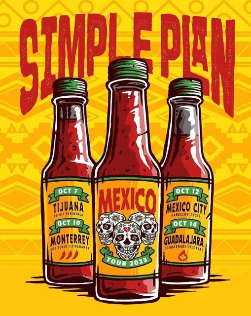Simple Plan regresa a México con mini tour este 2023 Simple Plan en México