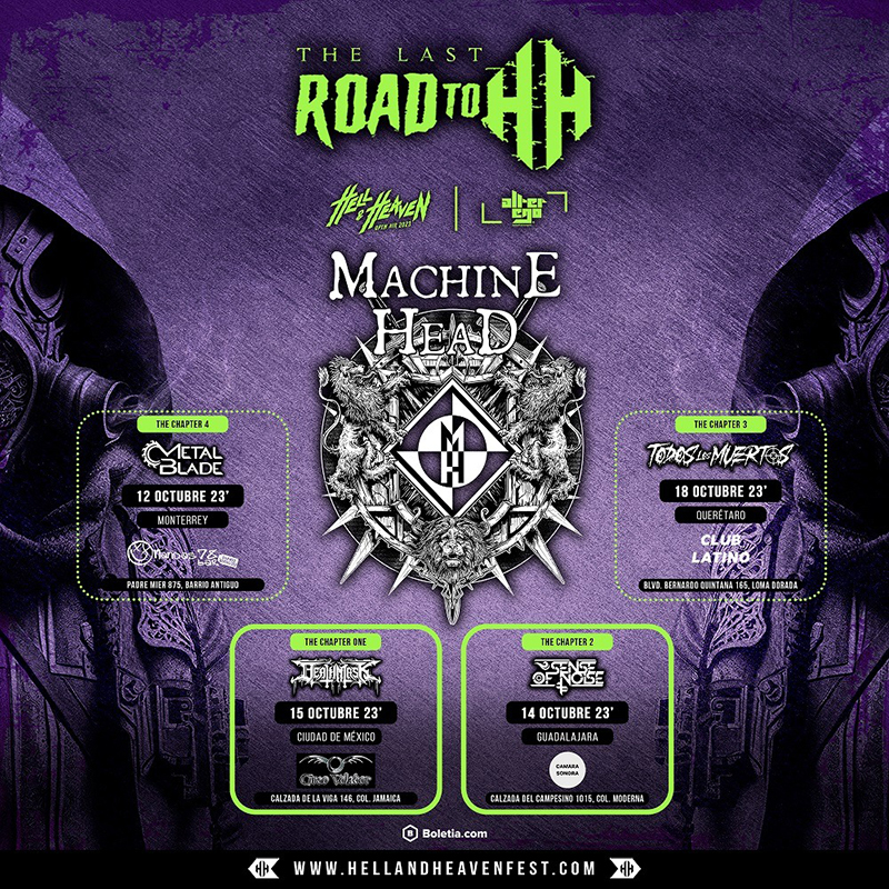 An evening with Machine Head - México
