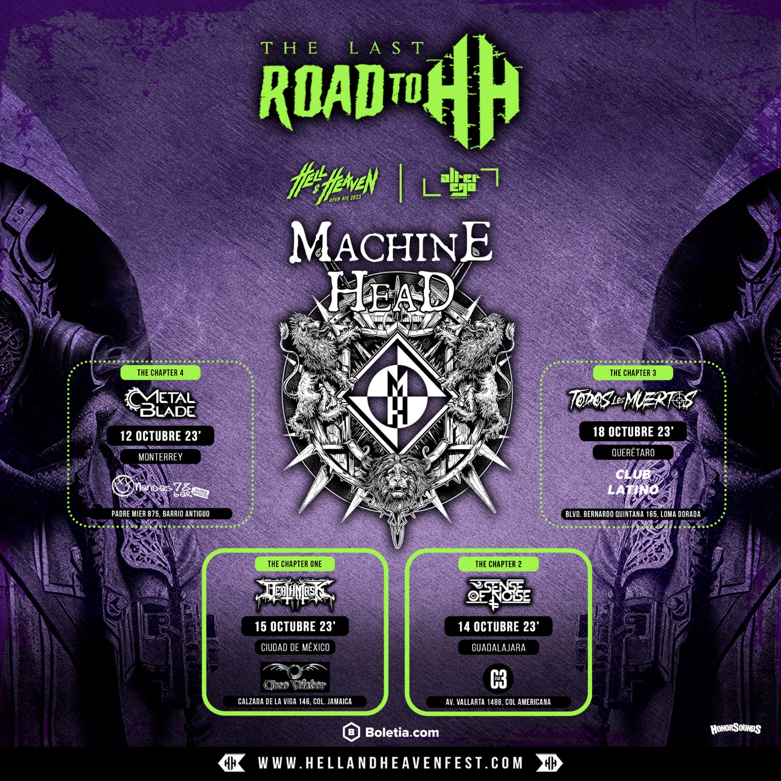 Machine Head en México