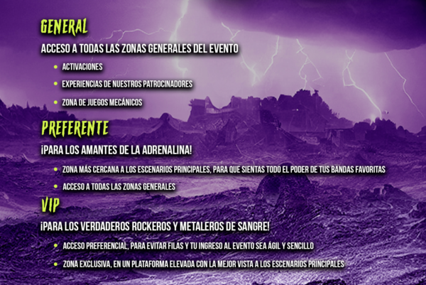 ¡Adquiere tus boletos para el Hell and Heaven 2023 en tu zona de preferencia!