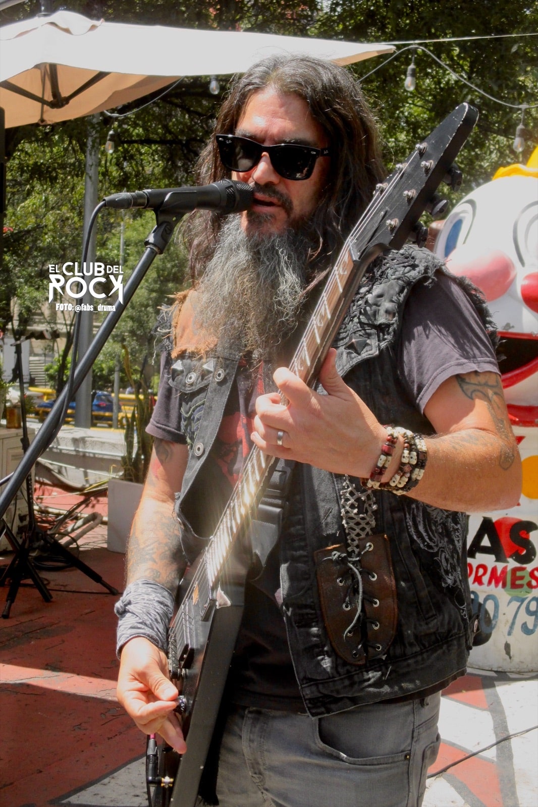 El showcase de Robb Flynn previo a sus 4 conciertos en México Robb Flynn Foto: @fabs_druma