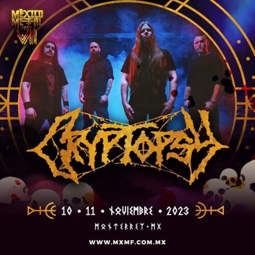 Cryptopsy en el México Metal Fest