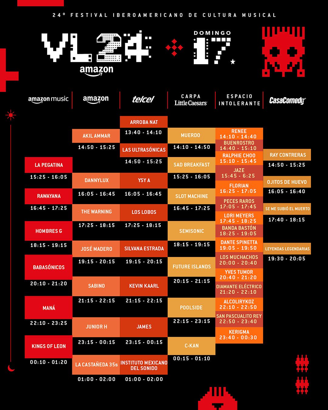 Vive Latino 2024 Panteón Rococó La Bande Son Imaginaire Bad Religion Y Más En El Cartel 8780