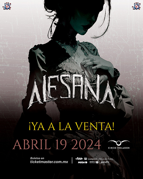 Alesana llega al Circo Volador de la CDMX este 2024 Alesana en la CDMX