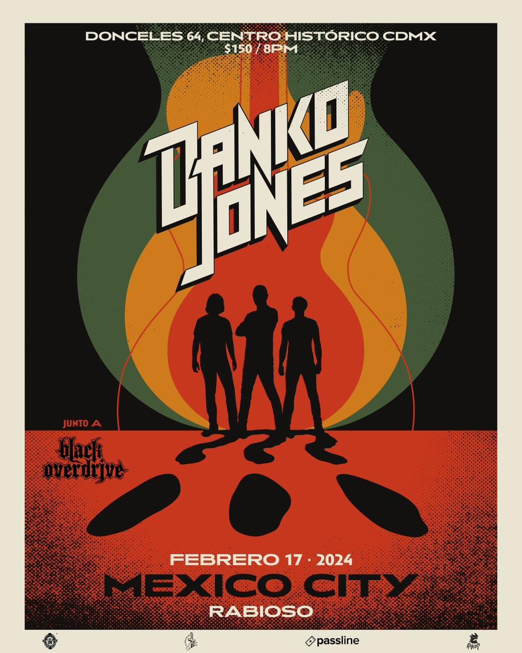 Danko Jones en la CDMX