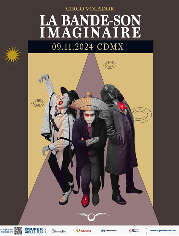 La Bande-Son Imaginaire lanza “Synthesizer Magazine" y anuncia presentación en la CDMX este 2024 La Bande-Son Imaginaire se presentará en el Circo Volador y lanza el tema Synthesizer Magazine