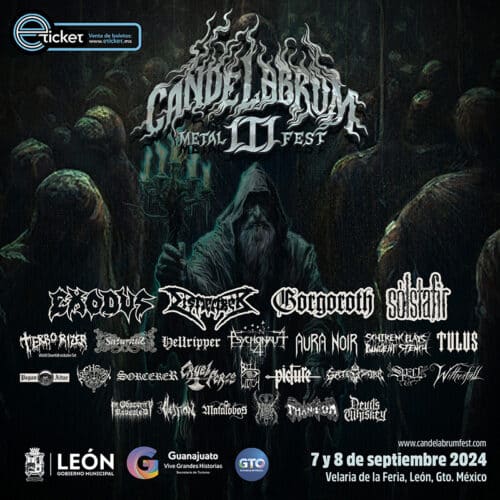 ¡Candelabrum Metal Fest III: Horarios listos! Candelabrum III: ¡El cartel definitivo! Sólstafir, Sorcerer y Devil’s Whiskey se suman