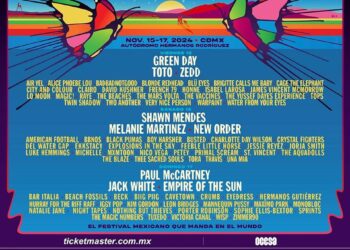¡Corona Capital 2024: Green Day, Paul McCartney, Iggy Pop, Beck y más!